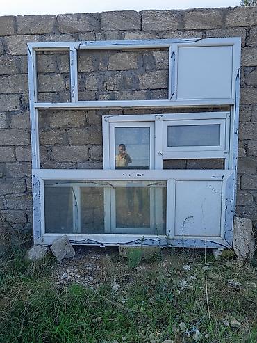 Ремонт и строительство: PVC pəncərə dəstləri - Material: ağ rəngli PVC profillər - — 4