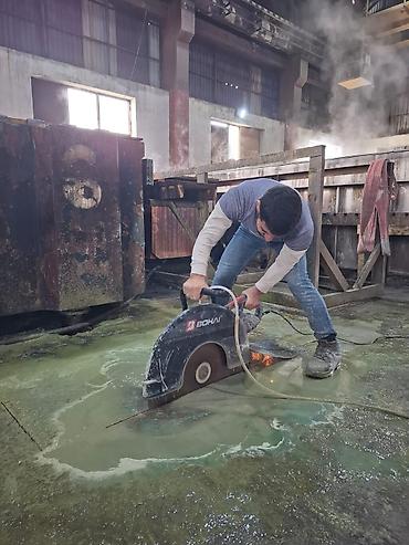 Beton işləri: Beton kəsimi xidməti - Sənaye və yaşayış obyektlərində dəqiq beton — 2