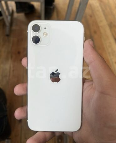 Apple iPhone: IPhone 11, 128 GB, Ağ, Face ID