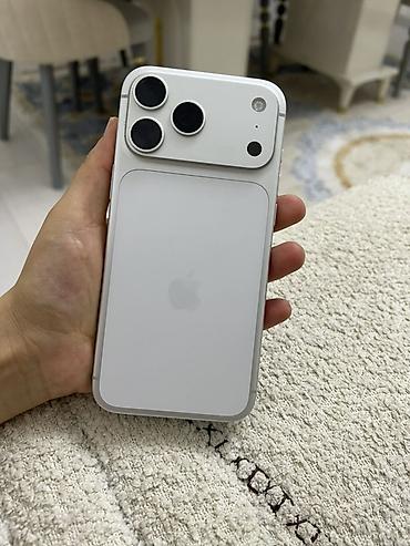 IPhone 17 Pro Max, 256 GB, Ağ, Zəmanət, Face ID, Sənədlərlə lalafo.az -da IPhone 17 Pro Max, 256 GB, Ağ, Zəmanət, Face ID, Sənədlərlə