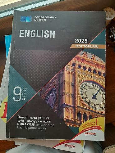 Testlər: Məhsul: “ENGLISH – 2025 Test Toplusu” (Dövlət İmtahan Mərkəzi) — 1