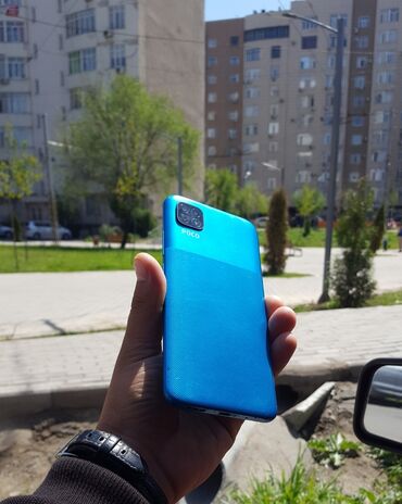 продаю телефон поко: Poco C3, Новый, 32 ГБ, цвет - Голубой, 2 SIM