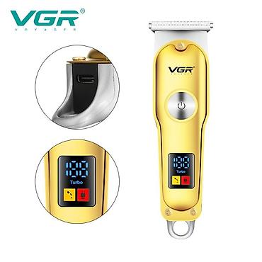 polar: Беспроводной триммер для стрижки волос, бороды и усов VGR V290 — 3