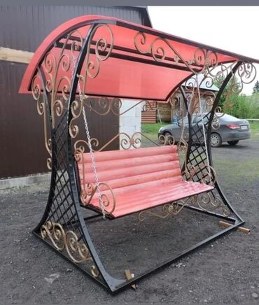 Sifarişlə bağ yelləncəkləri: Zontikli, Metal, Zəmanətli, Kredit yoxdur — 30