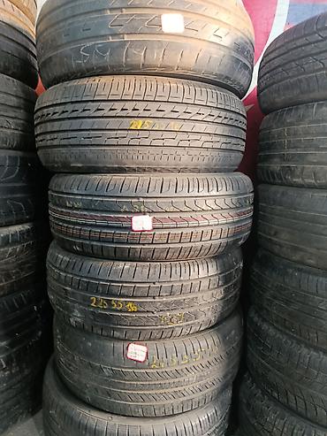 Шины 215 / 55 / R 16, Лето, Б/у, Легковые, Япония