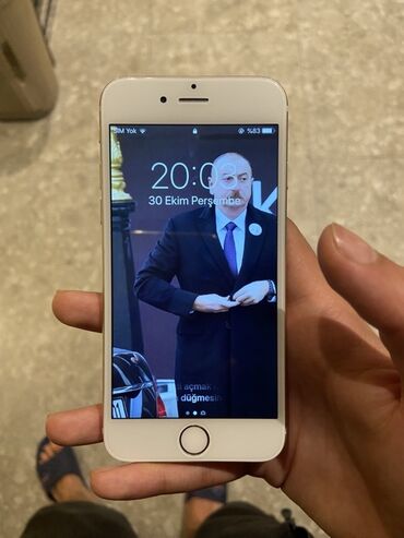 купить айфон 15 про в баку: IPhone 6, Золотой, Отпечаток пальца