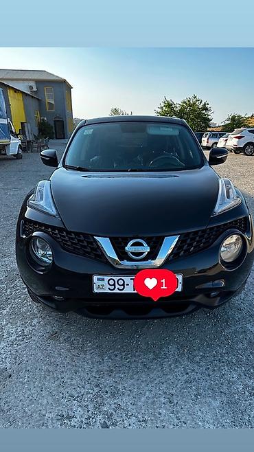 avto satış saytları: Nissan Juke, qara rəng, kompakt krossover. Xüsusiyyətlər: - Kuzov: 5 — 1