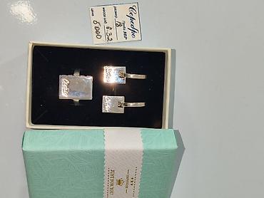 bvlgari кольцо: Серебряные серьги, Проба 925, Женские, Новый — 4
