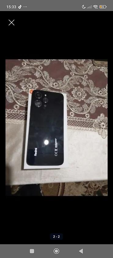 ibhone 12: Redmi 12, 128 GB, rəng - Qara — 1