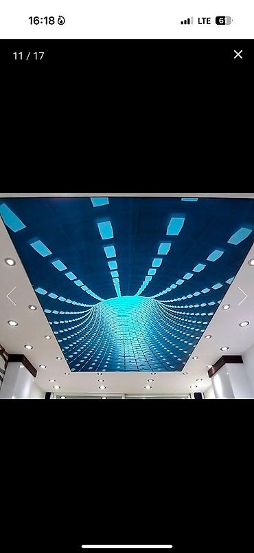 Натяжной потолок: Натяжной потолок Глянцевое, 3D потолки, Матовое Бесплатная консультация, Бесплатный замер, Гарантия — 20