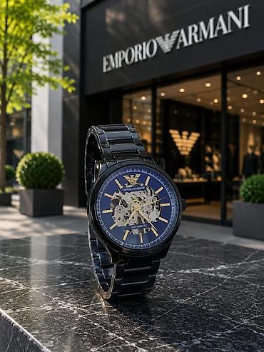 ag saat: Yeni, Qol saatı, Emporio Armani, rəng - Qara — 5