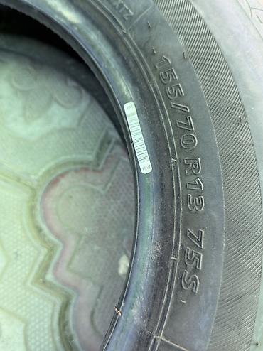 mersedes e211: 155/70/13 2 шт пара в идеальном состоянии фирма Bridgestone год 2022 — 2