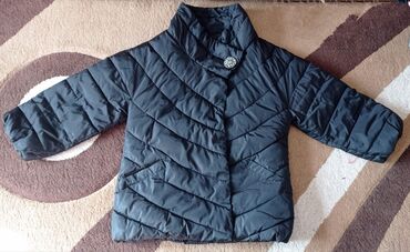 темно синяя зимняя куртка: Пуховик, M (EU 38)