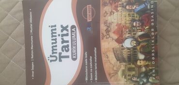 Kitablar, jurnallar, CD, DVD: Ümumi tarix kitabı satılır.Heç istifadə olunmayıb.Bacım qrupunu