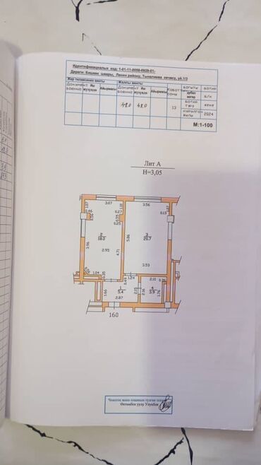 продаётся квартира джал: 1 комната, 48 м², Элитка, 7 этаж, Дизайнерский ремонт