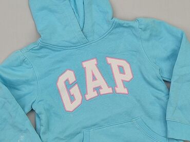 błękitny sweterek: Світшот, GAP Kids, 4-5 р., 104-110 см, стан - Хороший