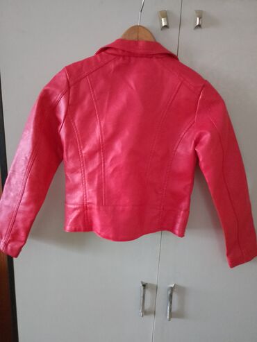 kozna jaknica svetlo roza boje: Nova kozna jaknica