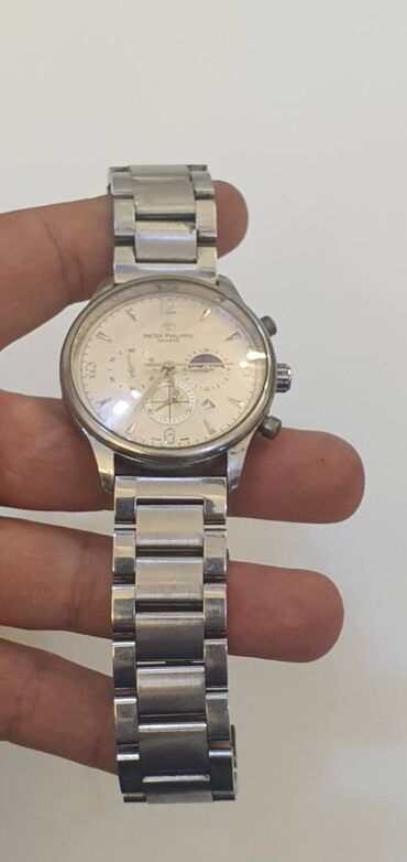 b fit для похудения противопоказания: İşlənmiş, Qol saatı, Patek Phillipe, rəng - Gümüşü