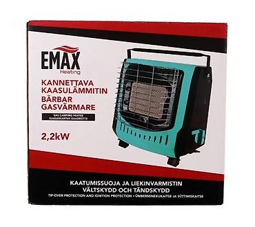 Kvarcne grejalice: EMAX Heating prenosni gasni grejač – 2,2 kW - Prenosni keramički — 3