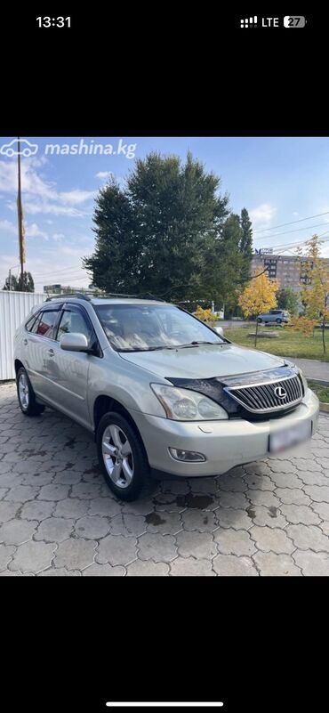 Lexus: Lexus RX: 2003 г., 3.3 л, Автомат, Бензин, Кроссовер