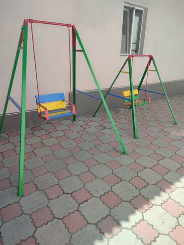 качеля для детей: Детские качели, Подвесные Для улицы, Металл, Новый