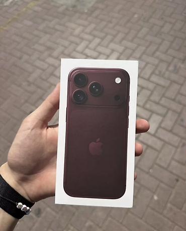 beeline smart: IPhone 18 Pro, Новый, 256 ГБ, Бордовый, Коробка — 1