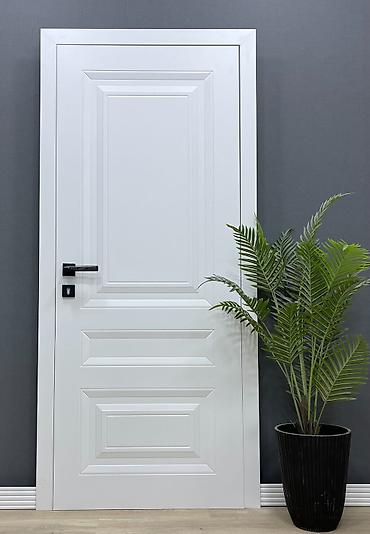 plasiq qapi: Qonaq otağı üçün Yeni Otaq qapısı 90x205 sm Naliçnik ilə, Zəmanətli, Ödənişli quraşdırma, Ödənişli çatdırılma — 5