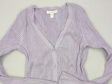 purple jackets: H&M, Kardigan damski, rozmiar M — 1