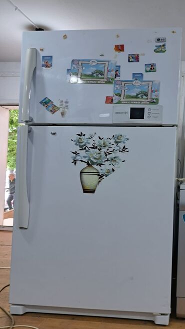 холодильник lg: Б/у Холодильник LG, No frost, Двухкамерный, цвет - Белый