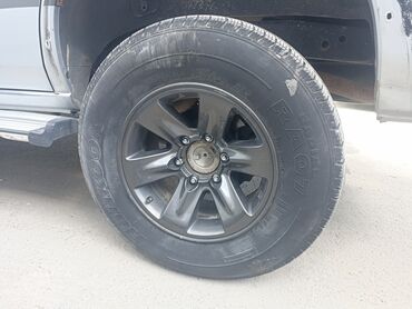 шины на ниву р16: Дөңгөлөктөр монтажда 245 / 70 / R 16, All-season, Колдонулган, Комплект, Жол тандабастар (АТ/МТ), Куйма, тешиктери - 6