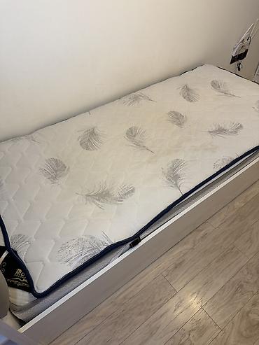 bed: Uşaq/yeniyetmə otağı üçün funksional tək nəfərlik çarpayı dəsti — 4