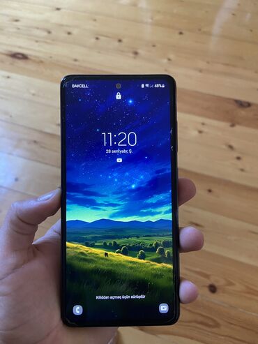 samsung a71 qiymeti bakida: Samsung A51, 128 GB, rəng - Qara, Barmaq izi, Face ID, İki sim kartlı