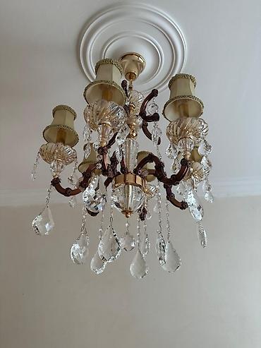 Çılçıraq, 6 lampa, Metal