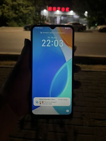 телефоны хонор: Honor X6, Колдонулган, 64 ГБ, түсү - Кара, 2 SIM