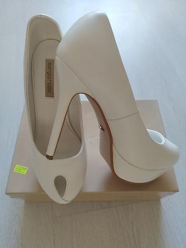 Tuflilər: Tuflilər, Skechers, Ölçü: 39, rəng - Ağ, Yeni — 1