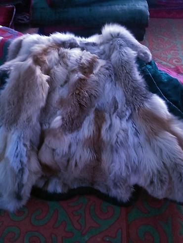 теплые туники: Теплый чапан с большим воротником из натуральной лисы - Материал — 1