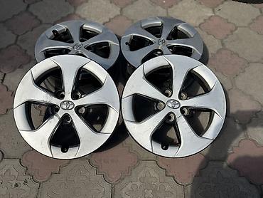 Литые Диски R 15 Toyota, Комплект, отверстий - 5, Б/у