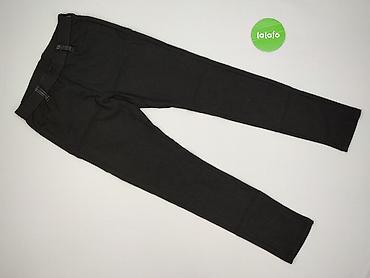 czarne cargo pull and bear: Spodnie materiałowe damskie, rozmiar S — 2