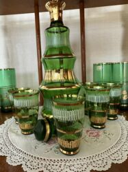 богемское стекло ваза: Чешский набор для крепких напитков. Без дефектов.
Новый!