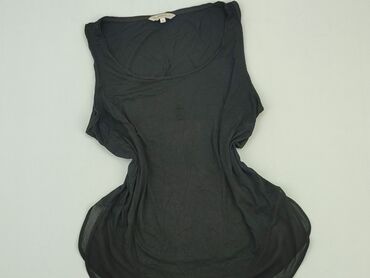czarne bluzki z wycięciami na ramionach: Bluzka Damska, Marks & Spencer, XL, stan - Dobry
