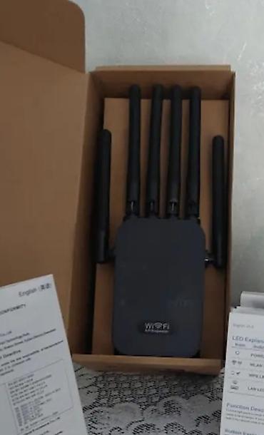 wi fi модем huawei: Wi‑Fi gücləndirici/router - 6 ədəd yüksək qazanclı antena: daha sabit — 1