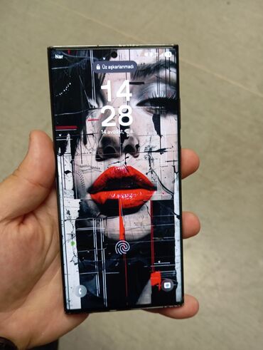 samsun s23 ultra: Samsung Galaxy S23 Ultra, 256 ГБ, цвет - Черный, Сенсорный, Отпечаток пальца, Беспроводная зарядка