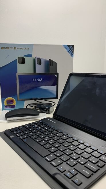 Планшеты: Планшет, Ego Pad, память 128 ГБ, 9" - 10", Wi-Fi, Классический цвет - Черный