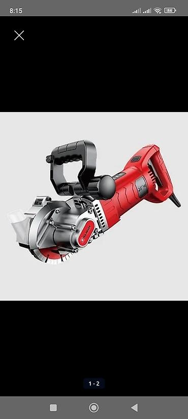 Elektrik divar oyucu (wall chaser) – ikili diskli, toz çıxışlı
