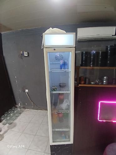 vitrin panel: Şüşə qapılı vitrinin tipli içki soyuducusu - Tək qapılı, şaquli — 2