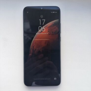 наушник ош: Redmi, Redmi 9C, Колдонулган, 128 ГБ, түсү - Кара, 2 SIM