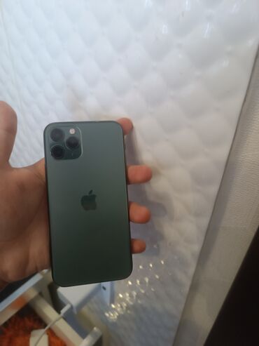 iphone 11 pro qiymeti azerbaycanda: IPhone 11 Pro, 64 GB, Matte Midnight Green, Face ID