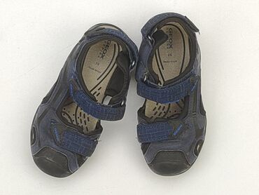 skórzane sandały na platformie: Sandals 28, Used