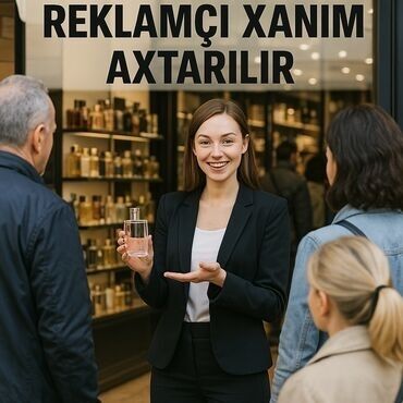 Satış məsləhətçiləri: Satış məsləhətçisi tələb olunur, Yalnız qadınlar üçün, İstənilən yaş, Ayda 2 dəfə ödəniş