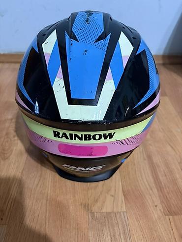 piryora matoru: Motosiklet dəbilqəsi – RNG Rainbow model - Tip: Tam üzlü (full-face) — 2